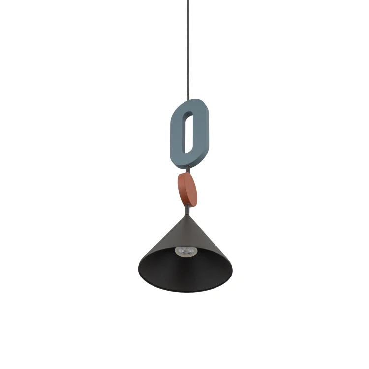 CAMELEON DROPS COLOR F 12118 Nowodvorski Lighting Klosz Jedwabisty grafit Szary błękit Inspiracje Premium