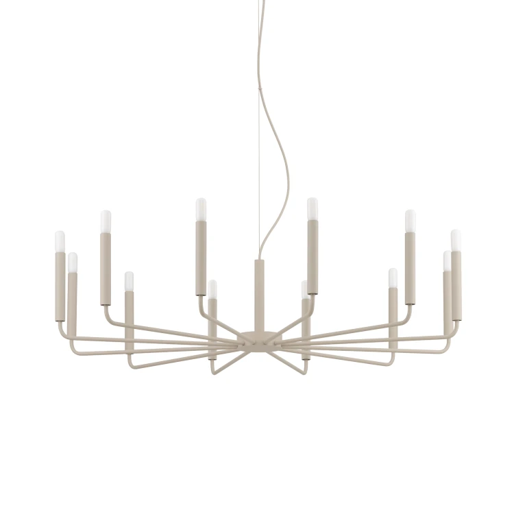 ORTO B 12526 Nowodvorski Lighting Lampa sufitowa żyrandol Beżowy Inspiracje Premium