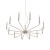 ORTO B 12526 Nowodvorski Lighting Lampa sufitowa żyrandol Beżowy Inspiracje Premium