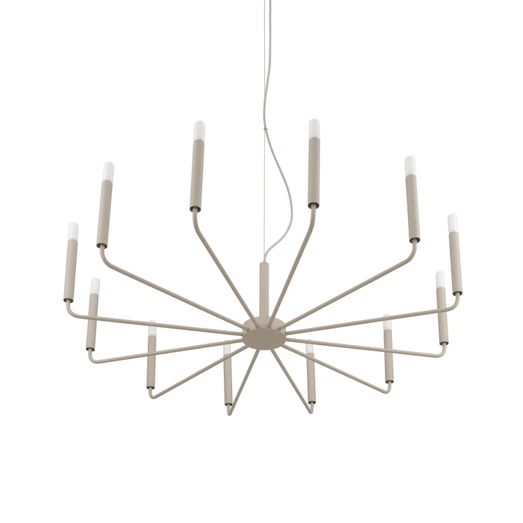 ORTO B 12526 Nowodvorski Lighting Lampa sufitowa żyrandol Beżowy Inspiracje Premium