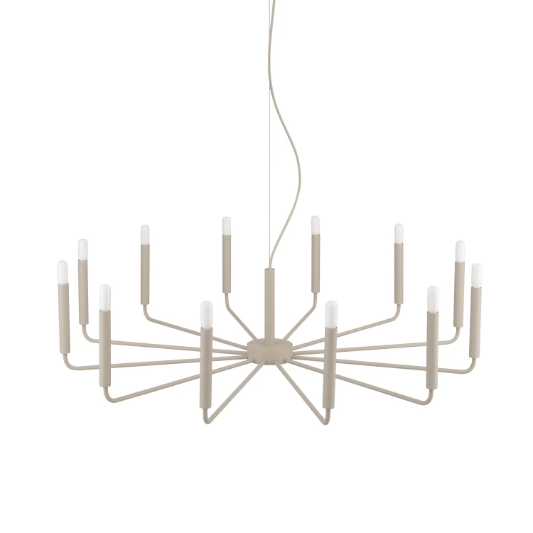 ORTO B 12526 Nowodvorski Lighting Lampa sufitowa żyrandol Beżowy Inspiracje Premium