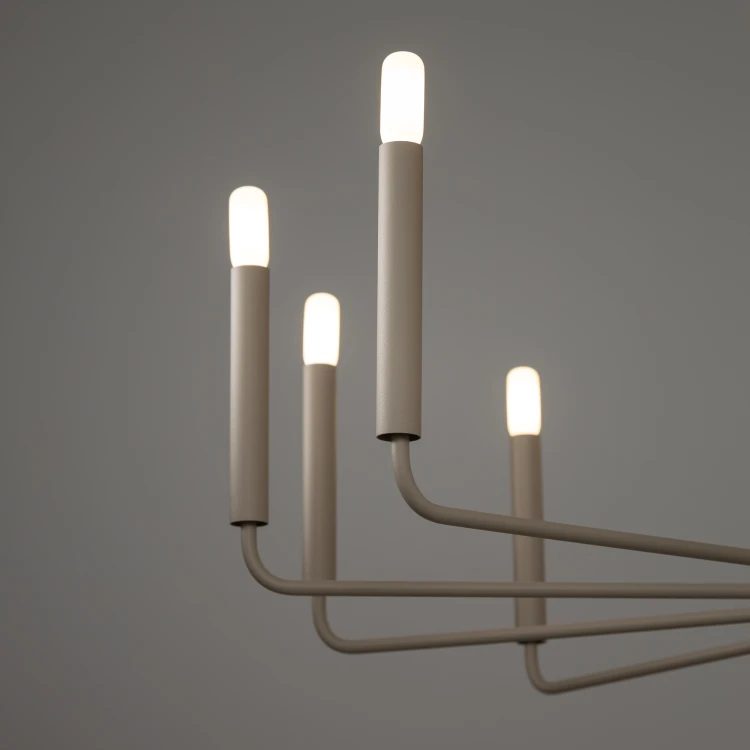 ORTO B 12526 Nowodvorski Lighting Lampa sufitowa żyrandol Beżowy Inspiracje Premium