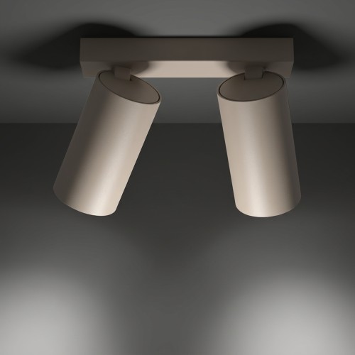 MONO 12536 Nowodvorski Lighting Lampa sufitowa Reflektor Spot Beżowy Inspiracje Premium