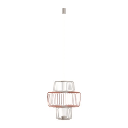 NOME A 12248 Nowodvorski Lighting Lampa sufitowa wisząca Beżowy Terakota Inspiracje Premium