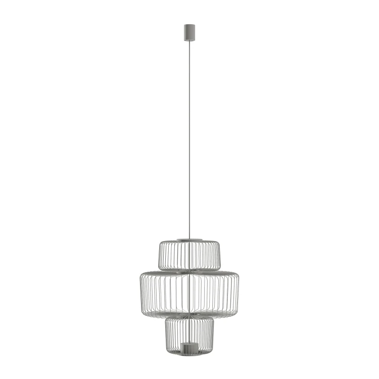 NOME A 12249 Nowodvorski Lighting Lampa sufitowa wisząca Jedwabisty grafit Inspiracje Premium