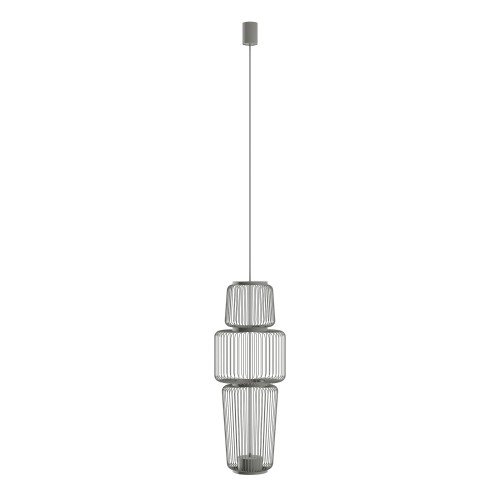 NOME B 12251 Nowodvorski Lighting Lampa sufitowa wisząca Jedwabisty grafit Inspiracje Premium