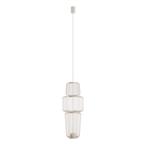 NOME B 12250 Nowodvorski Lighting Lampa sufitowa wisząca Beżowy Inspiracje Premium