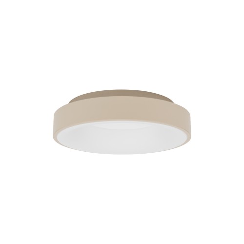 NIKKI ROUND LED 12363 Nowodvorski Lighting Lampa sufitowa plafon Beżowy Inspiracje Premium