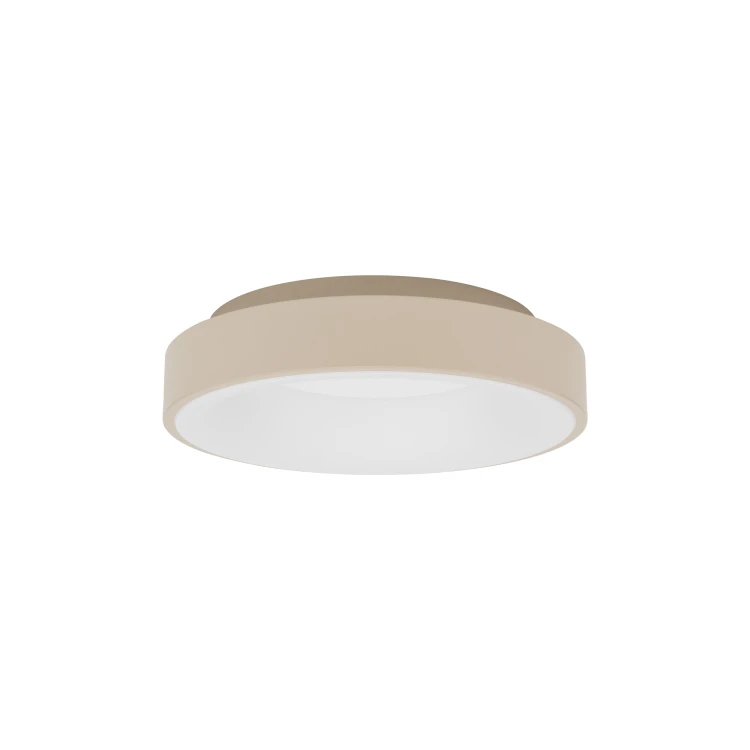 NIKKI ROUND LED 12363 Nowodvorski Lighting Lampa sufitowa plafon Beżowy Inspiracje Premium