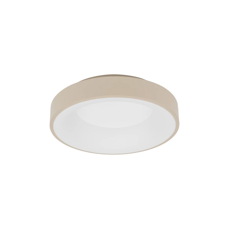 NIKKI ROUND LED 12363 Nowodvorski Lighting Lampa sufitowa plafon Beżowy Inspiracje Premium