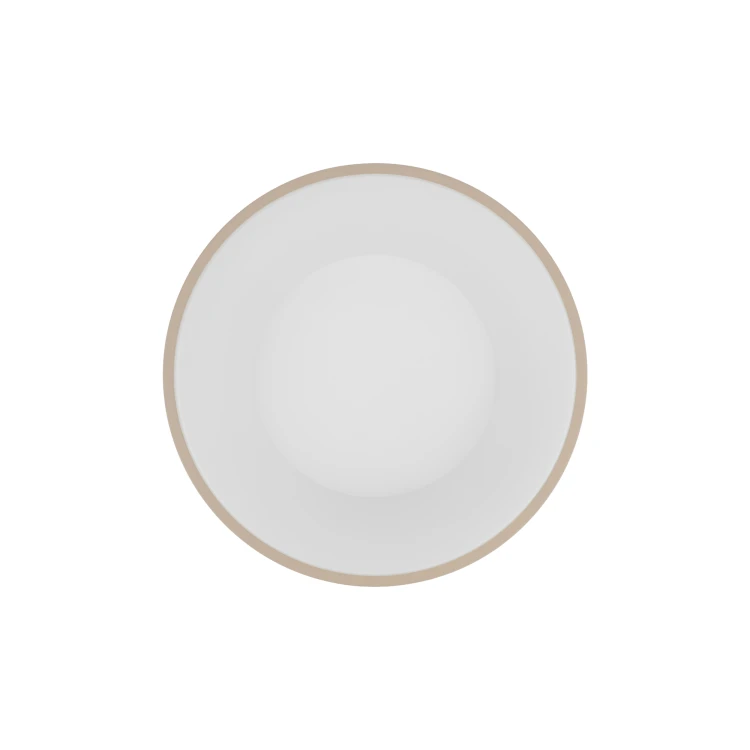 NIKKI ROUND LED 12363 Nowodvorski Lighting Lampa sufitowa plafon Beżowy Inspiracje Premium
