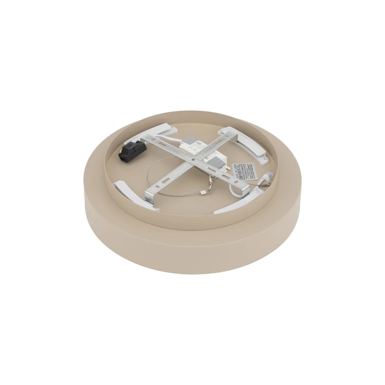 NIKKI ROUND LED 12363 Nowodvorski Lighting Lampa sufitowa plafon Beżowy Inspiracje Premium