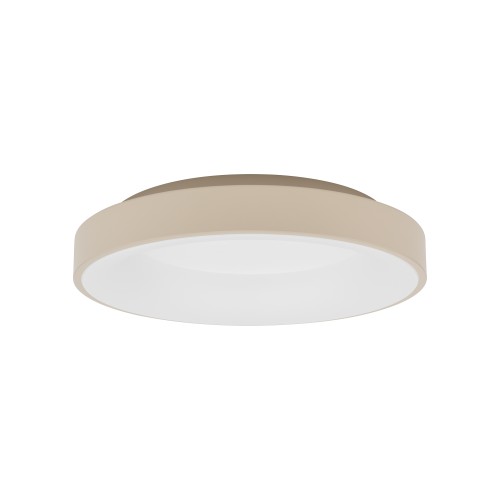 NIKKI ROUND LED 12366 Nowodvorski Lighting Lampa sufitowa plafon Beżowy Inspiracje Premium