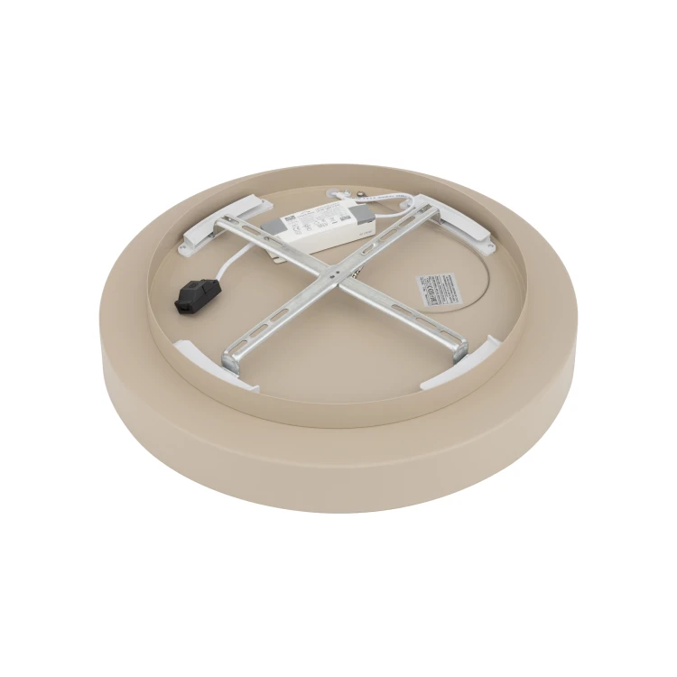 NIKKI ROUND LED 12366 Nowodvorski Lighting Lampa sufitowa plafon Beżowy Inspiracje Premium