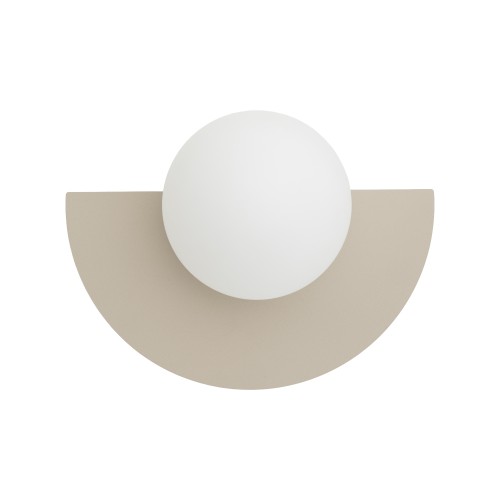 SATURN S 12603 Nowodvorski Lighting Lampa ścienna kinkiet Beżowy Biały Inspiracje Premium
