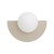 SATURN S 12603 Nowodvorski Lighting Lampa ścienna kinkiet Beżowy Biały Inspiracje Premium