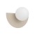 SATURN S 12603 Nowodvorski Lighting Lampa ścienna kinkiet Beżowy Biały Inspiracje Premium