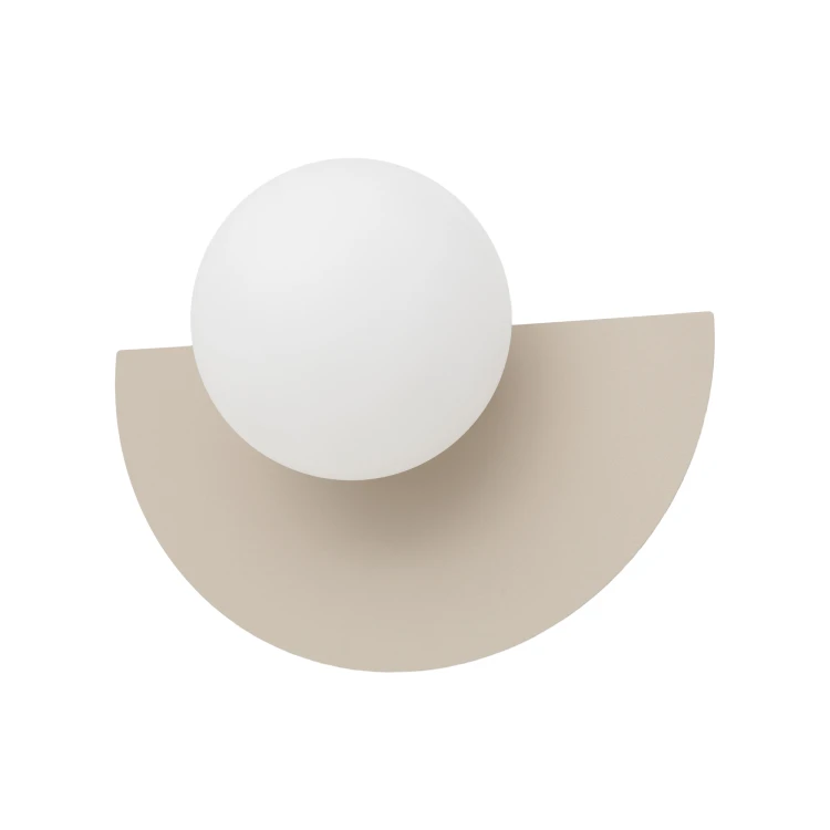 SATURN S 12603 Nowodvorski Lighting Lampa ścienna kinkiet Beżowy Biały Inspiracje Premium