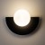 SATURN S 12596 Nowodvorski Lighting Lampa ścienna kinkiet Czarny Biały Inspiracje Premium