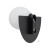 SATURN S 12596 Nowodvorski Lighting Lampa ścienna kinkiet Czarny Biały Inspiracje Premium