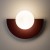 SATURN S 12602 Nowodvorski Lighting Lampa ścienna kinkiet Burgundowy Biały Inspiracje Premium