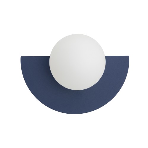 SATURN S 12601 Nowodvorski Lighting Lampa ścienna kinkiet Granatowy Biały Inspiracje Premium