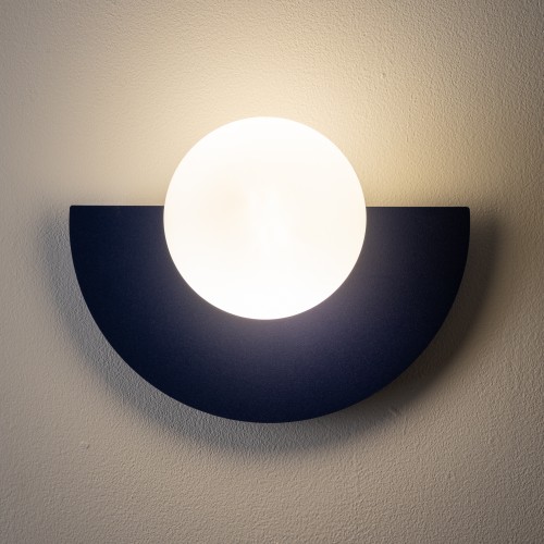 SATURN S 12601 Nowodvorski Lighting Lampa ścienna kinkiet Granatowy Biały Inspiracje Premium