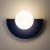 SATURN S 12601 Nowodvorski Lighting Lampa ścienna kinkiet Granatowy Biały Inspiracje Premium