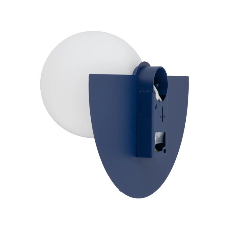 SATURN S 12601 Nowodvorski Lighting Lampa ścienna kinkiet Granatowy Biały Inspiracje Premium