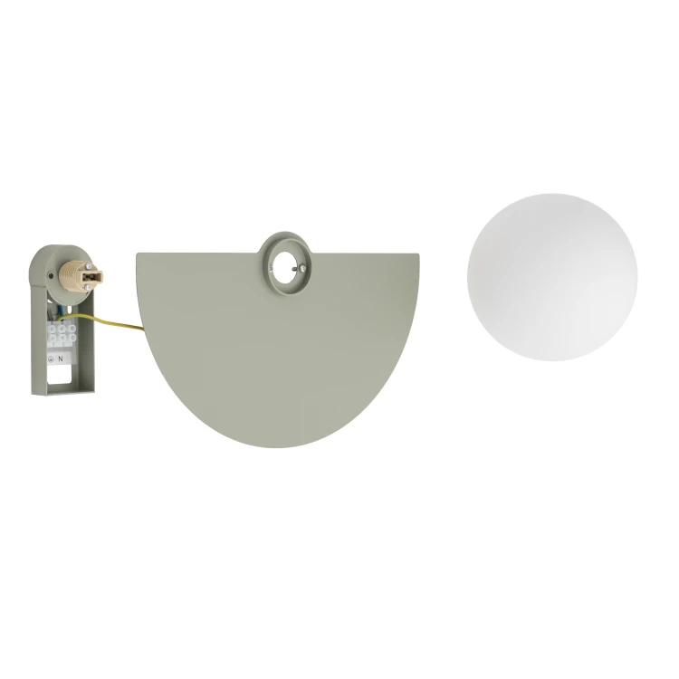 SATURN S 12597 Nowodvorski Lighting Lampa ścienna kinkiet Szałwiowy Biały Inspiracje Premium