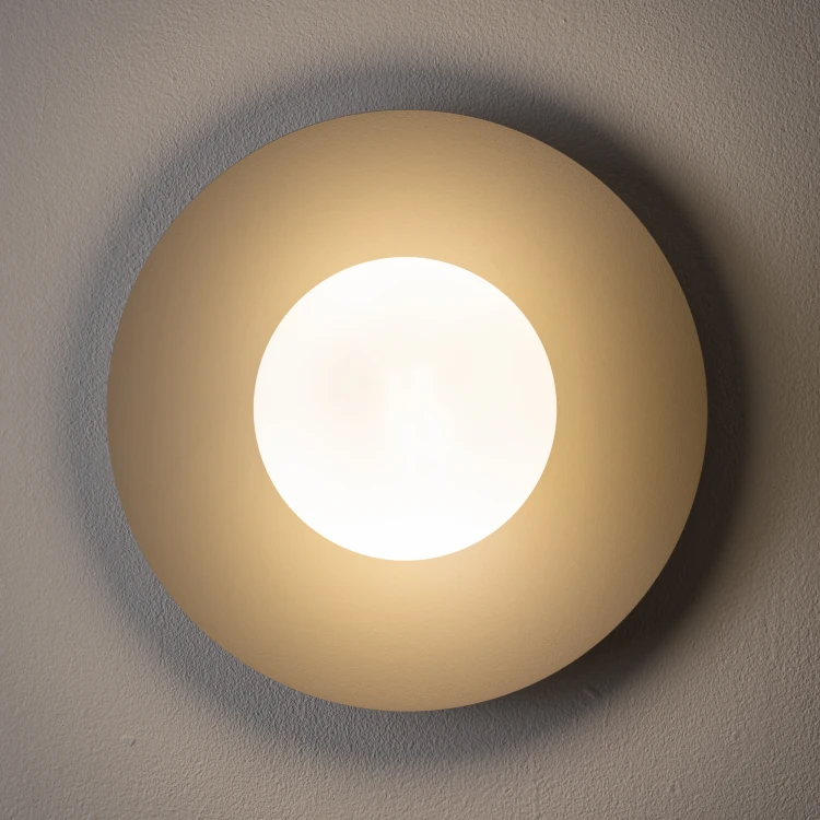 SATURN M 12595 Nowodvorski Lighting Lampa ścienna kinkiet Beżowy Biały Inspiracje Premium
