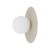 SATURN M 12595 Nowodvorski Lighting Lampa ścienna kinkiet Beżowy Biały Inspiracje Premium