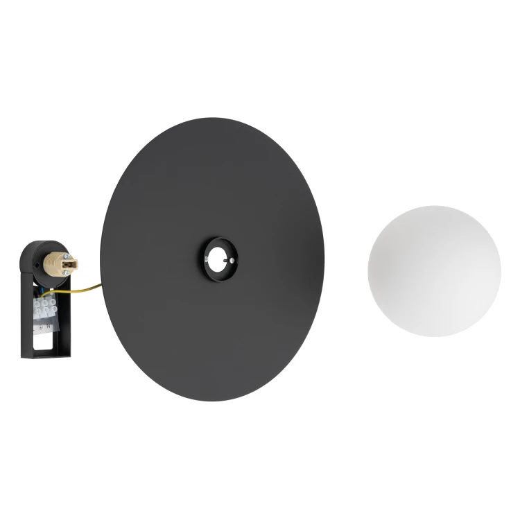SATURN M 12436 Nowodvorski Lighting Lampa ścienna kinkiet Czarny Biały Inspiracje Premium