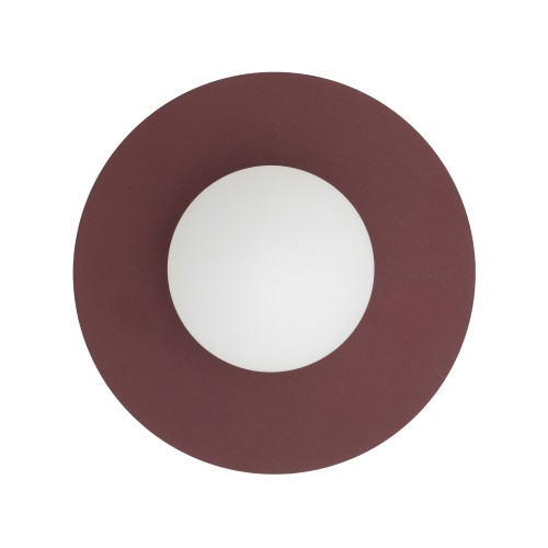 SATURN M 12441 Nowodvorski Lighting Lampa ścienna kinkiet Burgundowy Biały Inspiracje Premium