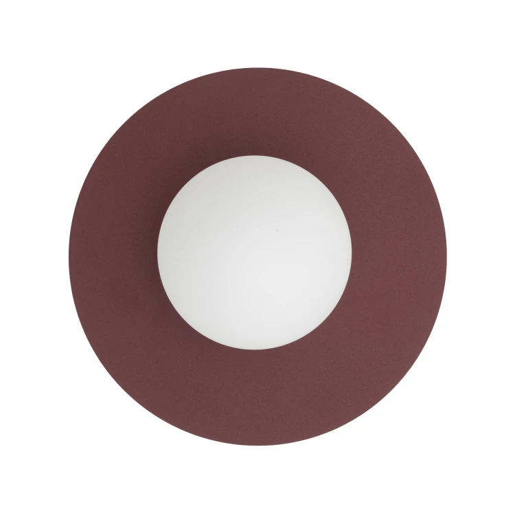 SATURN M 12441 Nowodvorski Lighting Lampa ścienna kinkiet Burgundowy Biały Inspiracje Premium
