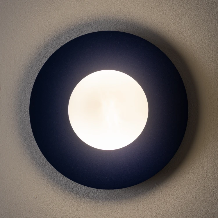 SATURN M 12440 Nowodvorski Lighting Lampa ścienna kinkiet Granatowy Biały Inspiracje Premium