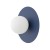 SATURN M 12440 Nowodvorski Lighting Lampa ścienna kinkiet Granatowy Biały Inspiracje Premium