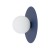 SATURN M 12440 Nowodvorski Lighting Lampa ścienna kinkiet Granatowy Biały Inspiracje Premium