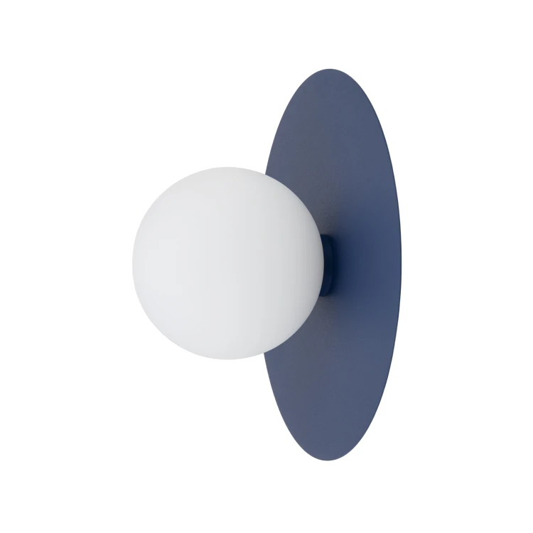 SATURN M 12440 Nowodvorski Lighting Lampa ścienna kinkiet Granatowy Biały Inspiracje Premium