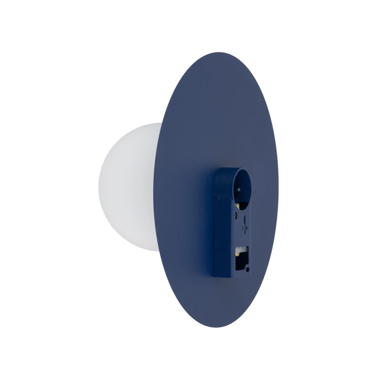 SATURN M 12440 Nowodvorski Lighting Lampa ścienna kinkiet Granatowy Biały Inspiracje Premium
