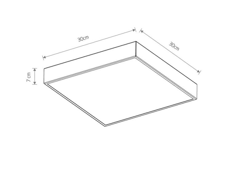 Lampa sufitowa Industrialna Loft QUAD BLACK 10471 NOWODVORSKI Lighting 4x GX53 oświetleniowa plafon nowoczesny do kuchni korytarza biały biała czarny czarna metal Inspiracje Premium