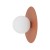 SATURN M 12437 Nowodvorski Lighting Lampa ścienna kinkiet Terakota Biały Inspiracje Premium
