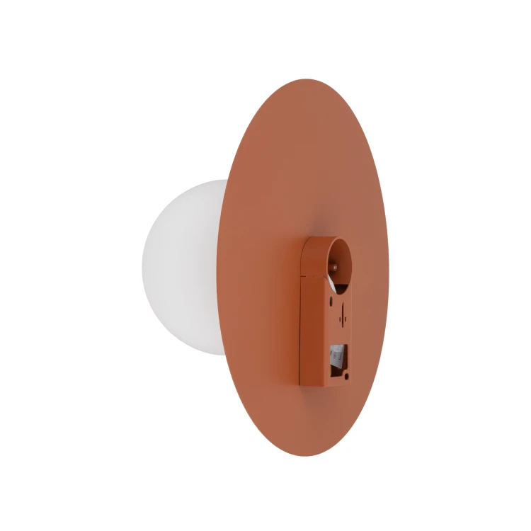SATURN M 12437 Nowodvorski Lighting Lampa ścienna kinkiet Terakota Biały Inspiracje Premium