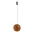 AURA LED 12233 Nowodvorski Lighting Lampa sufitowa wisząca Transparentny bursztynowy Czarny Inspiracje Premium