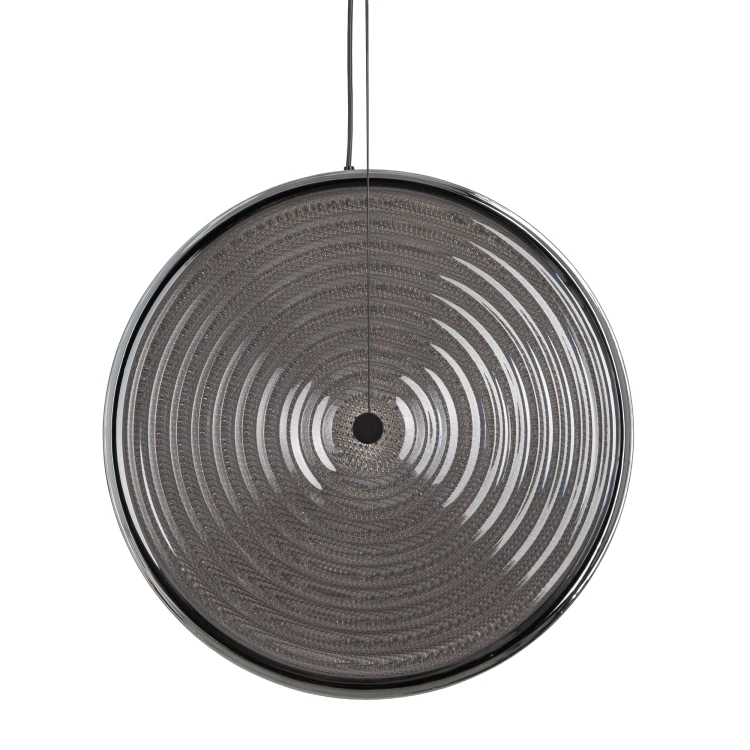AURA LED 12231 Nowodvorski Lighting Lampa sufitowa wisząca Dymiony Czarny Inspiracje Premium
