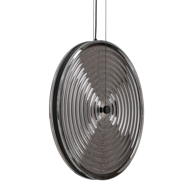 AURA LED 12231 Nowodvorski Lighting Lampa sufitowa wisząca Dymiony Czarny Inspiracje Premium