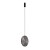 AURA LED 12231 Nowodvorski Lighting Lampa sufitowa wisząca Dymiony Czarny Inspiracje Premium