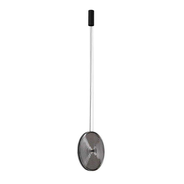 AURA LED 12231 Nowodvorski Lighting Lampa sufitowa wisząca Dymiony Czarny Inspiracje Premium