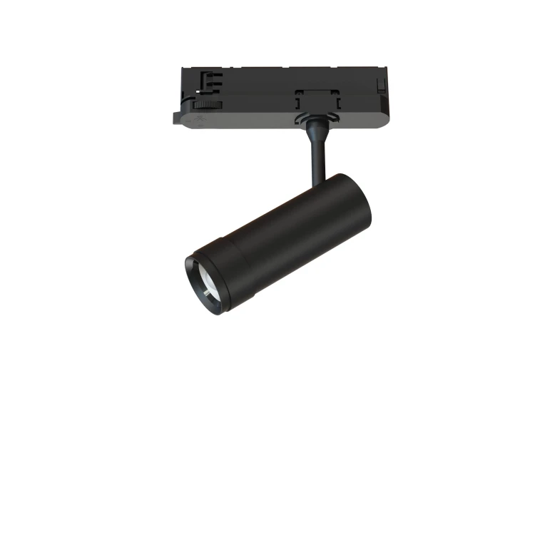 CTLS SPOT ZOOM LED 10W 12312 Nowodvorski Lighting Lampa do szynoprzewodu System szynowy 3-obwodowy CTLS Reflektor spot Czarny Inspiracje Premium