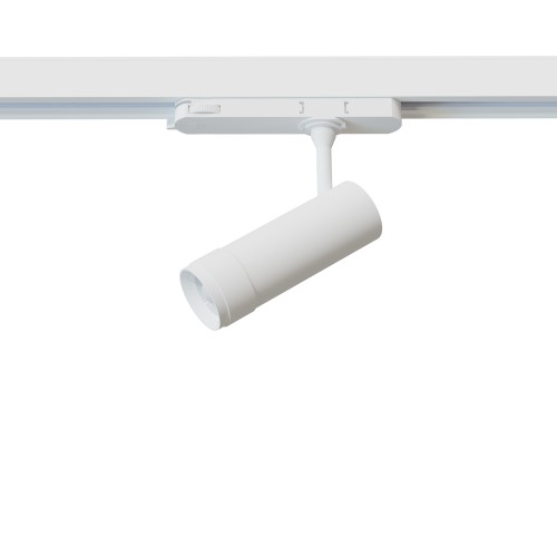 CTLS SPOT ZOOM LED 10W 12314 Nowodvorski Lighting Lampa do szynoprzewodu System szynowy 3-obwodowy CTLS Reflektor spot Biały Inspiracje Premium